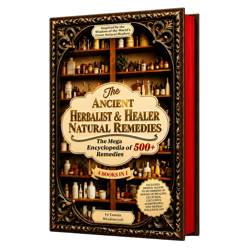 The Ancient Herbalist & Healer Natural Remedies hardcover