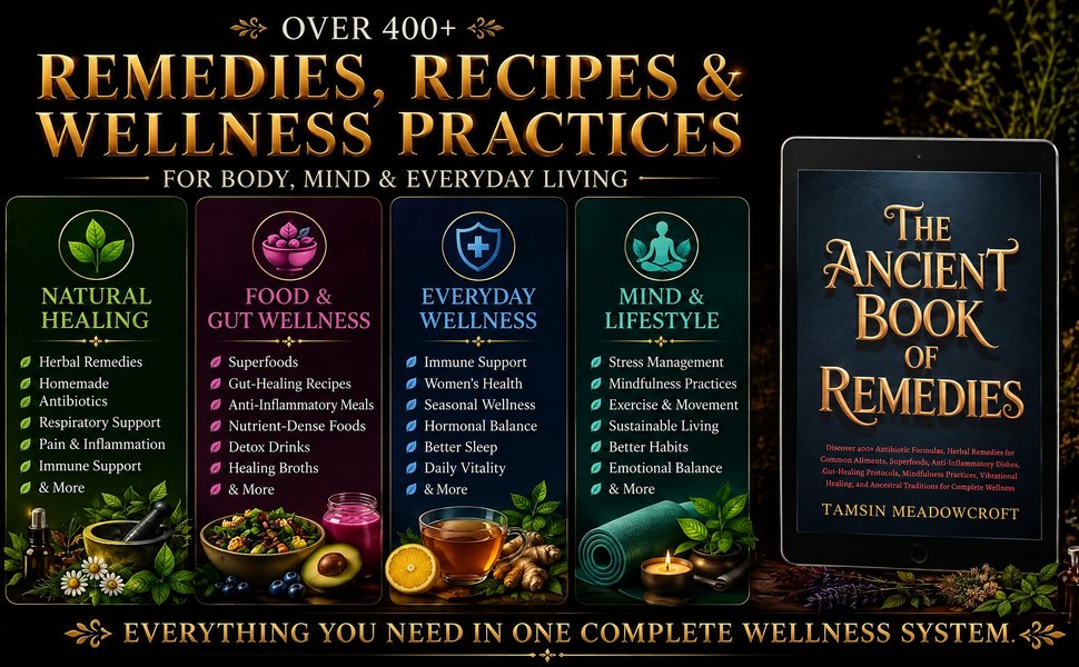 Over 400 remedies, recipes and wellness practices across the 4 worlds
